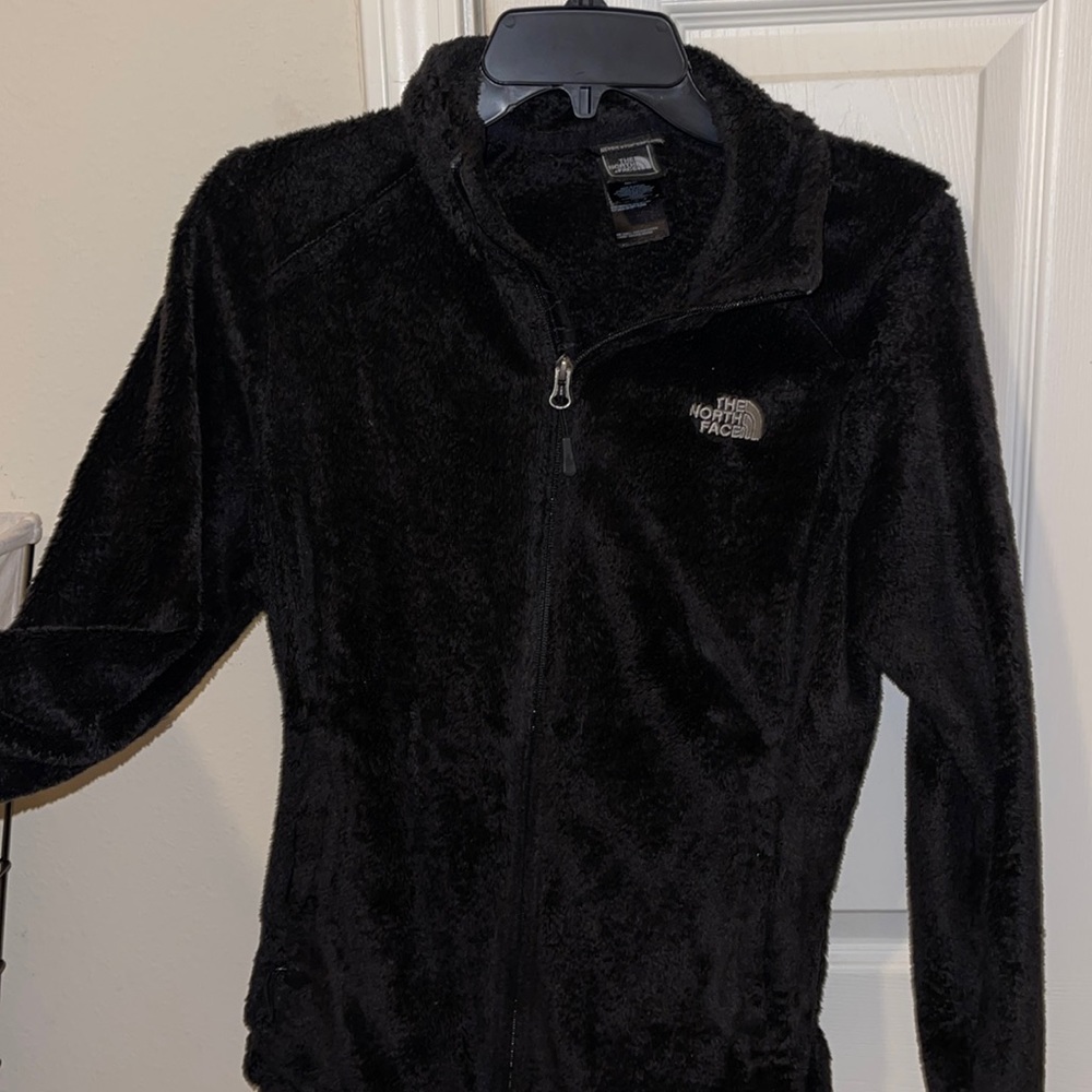 The North Face furry jacket